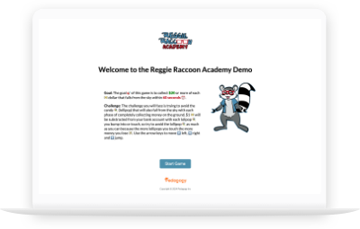 Reggie Raccoon Academy